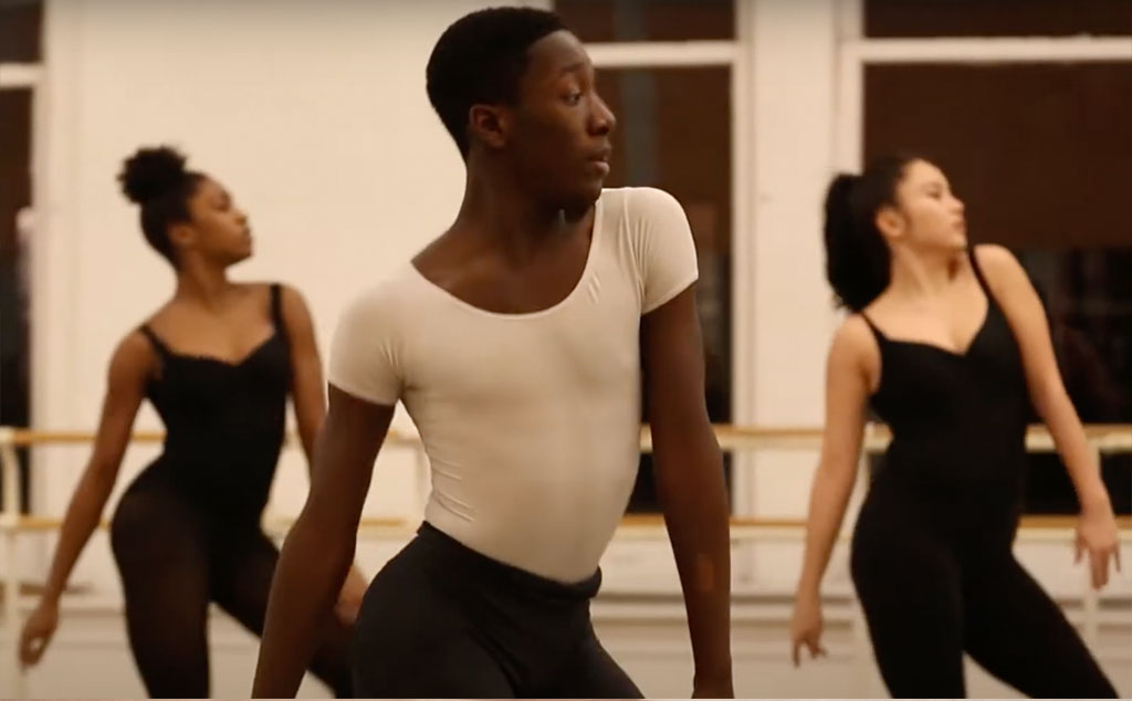 Jazz dancers in Steps Professional Training programs