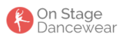 On Stage Dancewear text logo