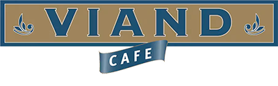 Viand Cafe text logo